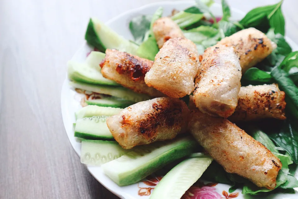 Thực đơn ghi trên bảng